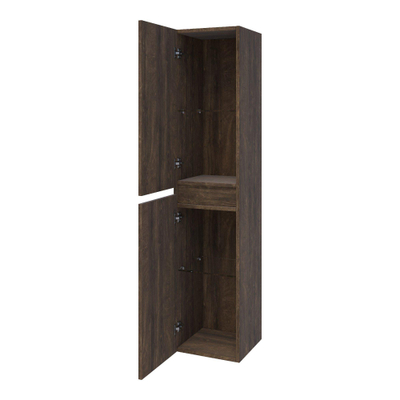 BRAUER Solution Armoire colonne 35x160cm Burned Bark