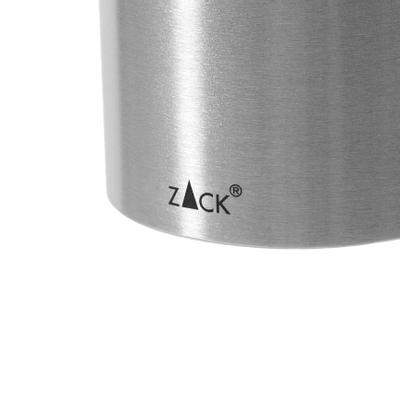 Zack Manola Distributeur de savon S 12,5 cm Acier inoxydable mat satiné