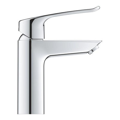 GROHE Eurosmart waterbesparende opbouw wastafelmengkraan M-size met metalen open hendel chroom