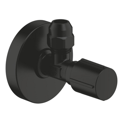 Grohe Robinet d'arrêt d'angle - robinet d'arrêt d'angle - 1/2 - noir mat