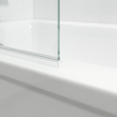 Marenza Neptune Badwand - 1 delig draaibaar - 80x150cm - 6mm veiligheidsglas - anti kalk - chroom