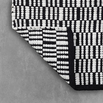 Sealskin bandra tapis de bain 60x60 cm coton noir