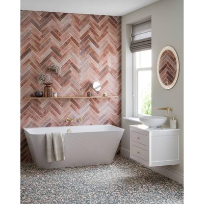 Crosswater Foile robinet de lavabo - encastré - laiton brossé