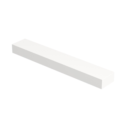 INK Easy Plateau de lave-mains - 120x20x10cm - suspendu - MDF laqué blanc mat