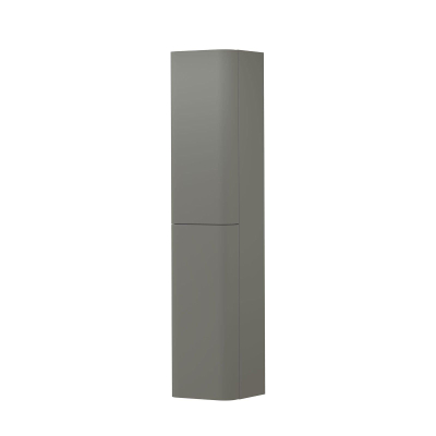 INK Concept R Hoge Kast - 35x35x169cm - 2 deuren - afgeronde hoeken - tbv grepen - linksdraaiend - mat beton groen