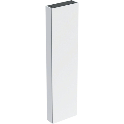 Geberit ICon badkamerkast - 45x180x15cm - 1 deur - softclose - spaanplaat - hoogglans wit