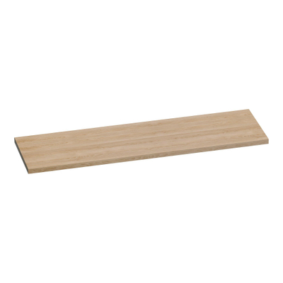 BRAUER MFC Wastafelblad - 160x46x4cm - zonder kraangat - MFC - legno calore