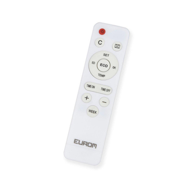 Eurom Mon Soleil 720 Wifi Infrarood Verwarming 120x60x5cm 720watt Metaal Wit