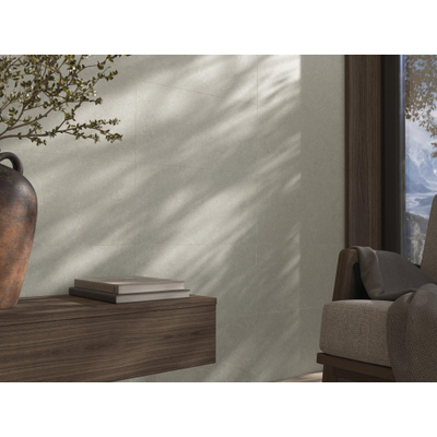 ÉCHANTILLON Terravito Elvano Carrelage parquet céramique mural et de sol - 60x60cm - 9mm - Bone