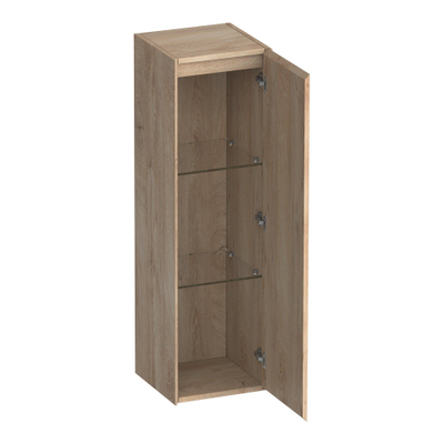 BRAUER Inspire armoire haute 120 avec 1 porte sans poignée ouvrant à droite Forest Wheat