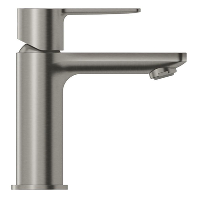 Grohe Lineare New Waterbesparende Wastafelkraan - XS-Size - met temperatuurbegrenzer - met klikwaste - Supersteel (RVS)