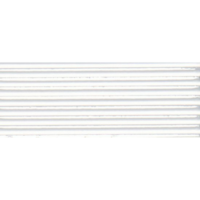 Marazzi Rice M96H WAtegel Decor 075X200 Bianco Pleat 12,5mm Glans