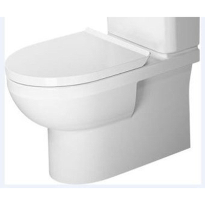 Duravit No.1 Duoblokpot zonder reservoir 400x39x36.5cm Wit