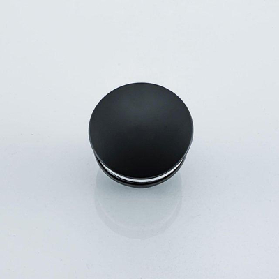 FugaFlow Efficiente Bouchon de vidange à clapet - bonde clic - mat noir