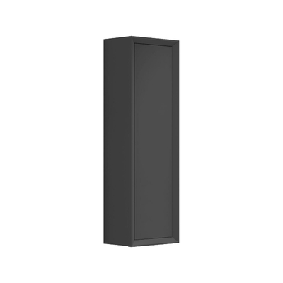 Saniclass Prime Core Hoge Kast - 120x34.5x34.5cm - 1 deur - mat antraciet - MDF