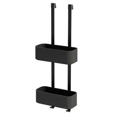 Tiger 2 Store Ophangbaar Doucherek 25cm Zwart