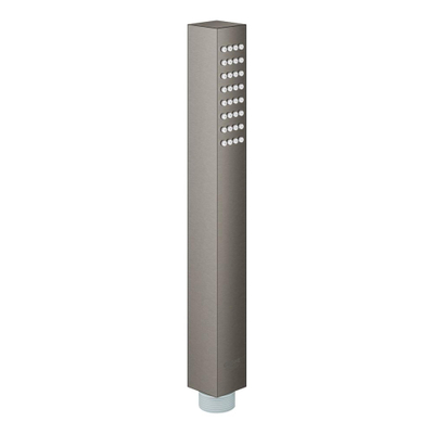 GROHE Euphoria cube +douchette métal 1 jet, 9,5l/min. Brushed Hard graphite brossé (anthracite)