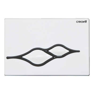 Creavit Ufo Plaque de commande - blanc-noir