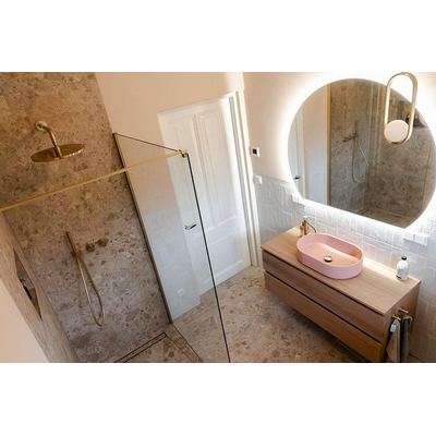 Crosswater Tranquil Hanglamp - geborsteld messing (goud)