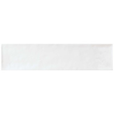 Quintessen Cromia26 Wandtegel 6.5x26.6cm 10mm Bianco Lucido Mat