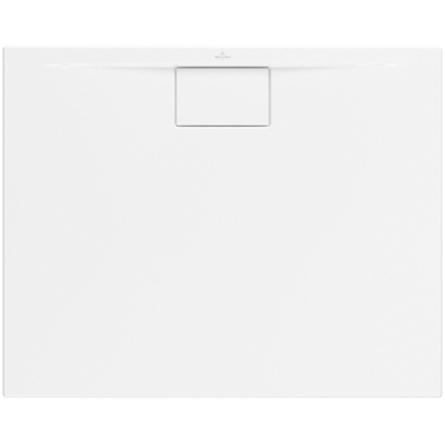 Villeroy & Boch Architectura Metalrim receveur de douche en matière synthétique - acrylique rectangulaire 100x80x4.8cm - blanc mat