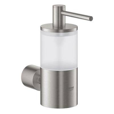 Grohe Atrio Zeepdispenser - 160ml - staand - rond - Supersteel (RVS)
