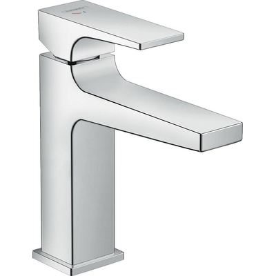 Hansgrohe Metropol Wastafelkraan - 110 met push open en coolstart - hoogglans chroom