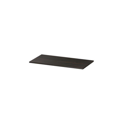 INK Topdeck 45 Plan sous vasque 90x2x45cm pour meuble aspect bois Chêne intens