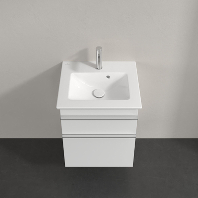 Villeroy & Boch Venticello Meuble sous lave mains avec 2 tiroirs 46.6x42.6x59cm blanc brillant