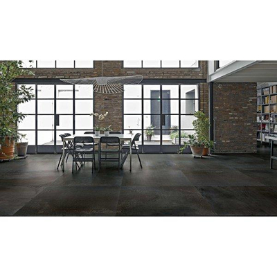 ÉCHANTILLON Ceralto Massivo Concrete Carreau de sol et de mur 120x120cm 6mm rectifié R9 grès cérame Burnished