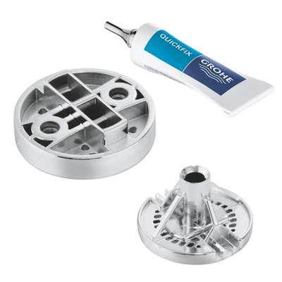 Grohe QuickGlue - 1 lijmset voor wandhouders - 2 discs
