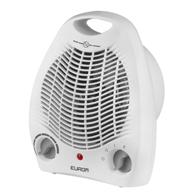 Eurom VK 2002 Chauffage ventilateur 13x22.3x25.6cm 2000watt Blanc
