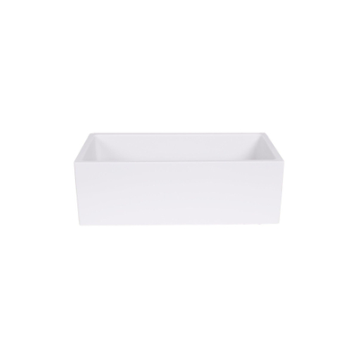 Zeza Arte Niche en applique - 30x15x10cm - solid surface - blanc mat