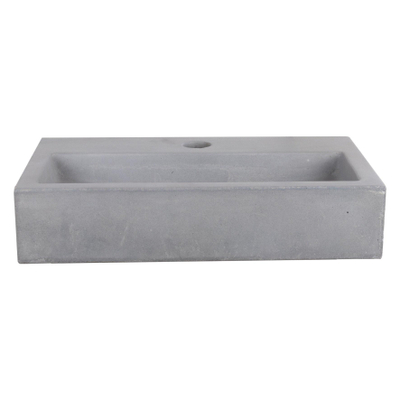 Differnz Flat Lavabo WC béton gris clair 38 x 24 x 8 cm