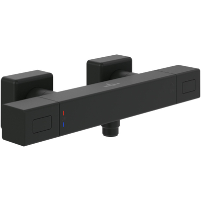 Villeroy & Boch Universal Taps & Fittings Douchethermostaat - voor douche Hoekig - mat zwart