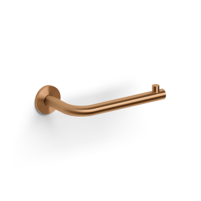 Clou Kaldur porte-rouleau papier toilette - forme L - sans couvercle - Bronze brossé PVD