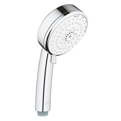GROHE New Tempesta Cosmopolitan douchette à main avec 4 types de jets 9,5L/min. chrome/blanc