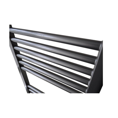Sanicare Design Radiator - 111.8x60cm - 730W - recht - gunmetal (antraciet)
