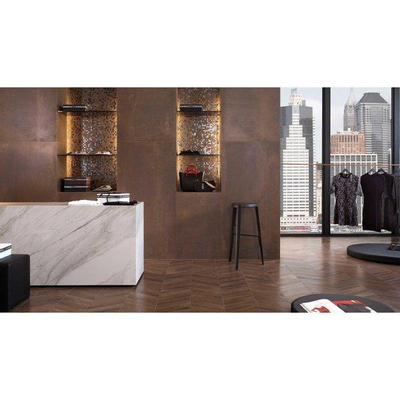 SAMPLE Douglas Jones Metal Carrelage de sol et mural 80x80cm 9.5mm rectifié grès cérame Corten