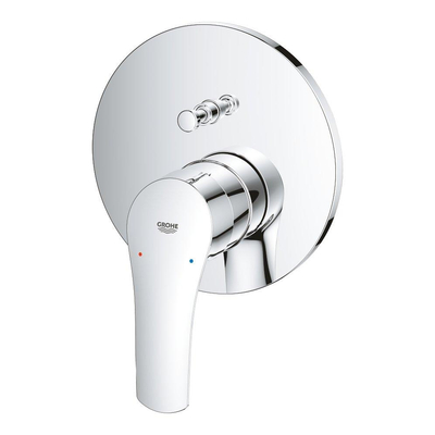 Grohe Eurosmart Inbouw Badmengkraan - 15.8cm - rond - chroom