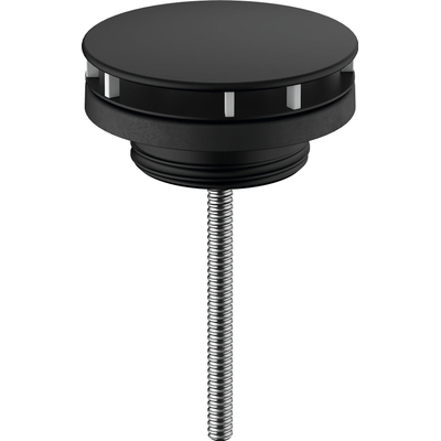 Hansgrohe Universeel - afvoerplug - voor wastafel/bidet - mat zwart