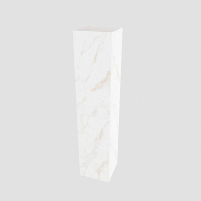 MONDIAZ BEAM Armoire colonne - 160cm - 2 portes - Darkgrey