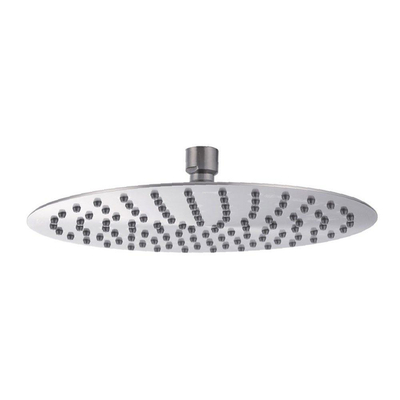 Wiesbaden 304 pomme de douche ronde 20 cm acier inoxydable brossé