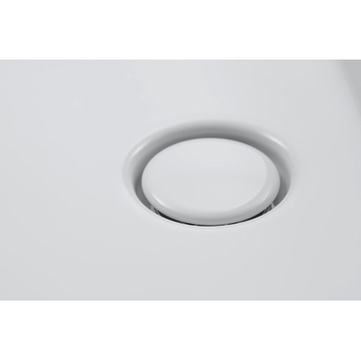 Duravit Luv vasque à poser 70x40cm ovale sans trou de robinetterie sans trop-plein blanc/blanc