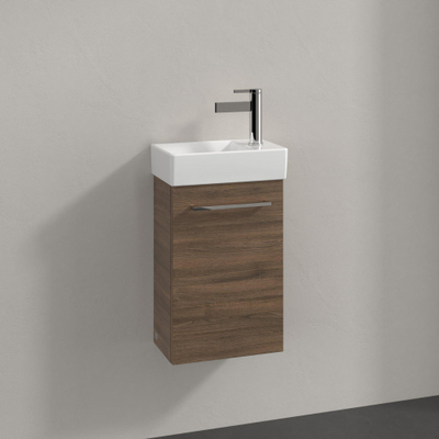 Villeroy & Boch Avento Meuble sous lave-mains 1 porte 34x51.4cm gauche Arizona oak