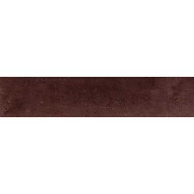 ÉCHANTILLON Ceralto Dorsena Raw Carrelage mural - 6x24cm - 10mm - grès cérame - violet (pourpre)