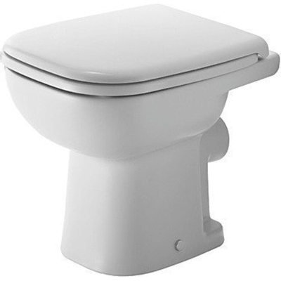 Duravit D-code Closet staand - 480mm - diepspoel horizontale afv - wit