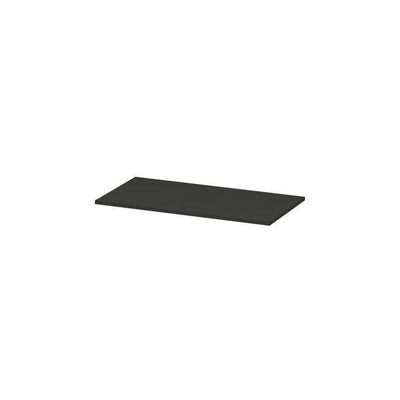 INK Topdeck Wastafelblad - 90x45x2cm - tbv onderkast - MDF lak - Mat Antrachiet