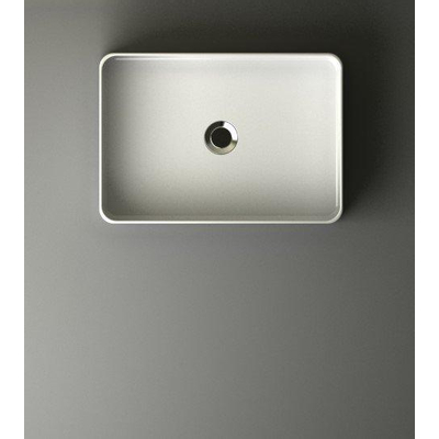 Wiesbaden Link opzetwastafel 35 x 50 x 12 cm keramiek glans wit