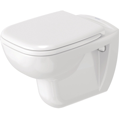 Duravit D-code Wandcloset - diepspoel - 35.5x54.5cm - wit